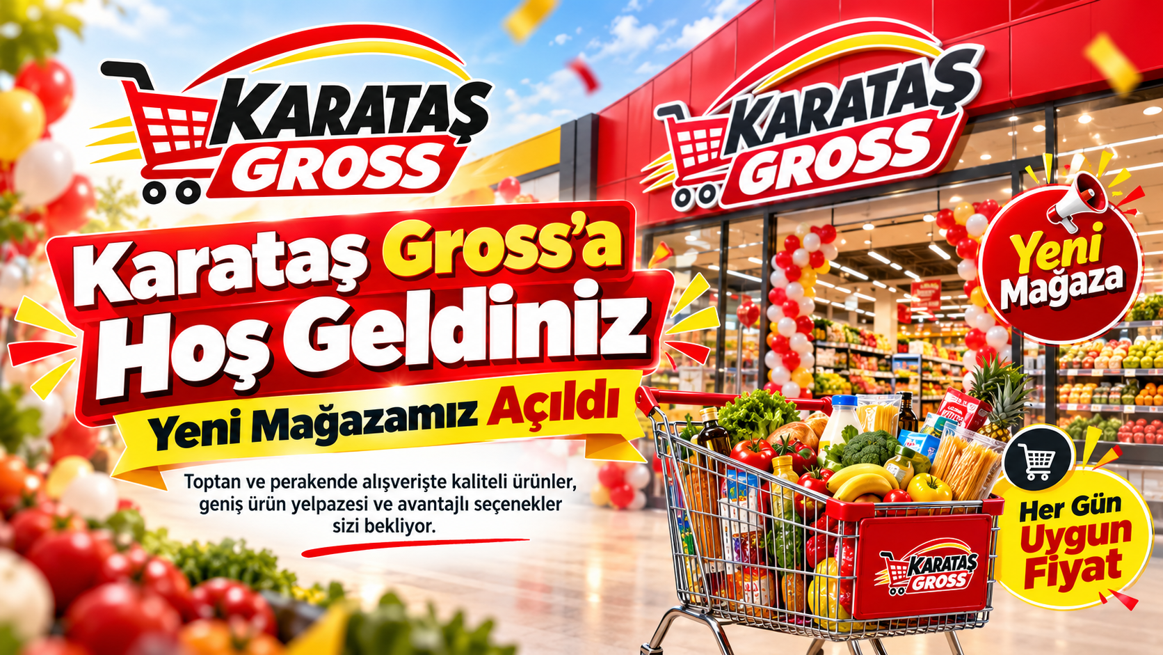 Karataş Gross büyük açılış