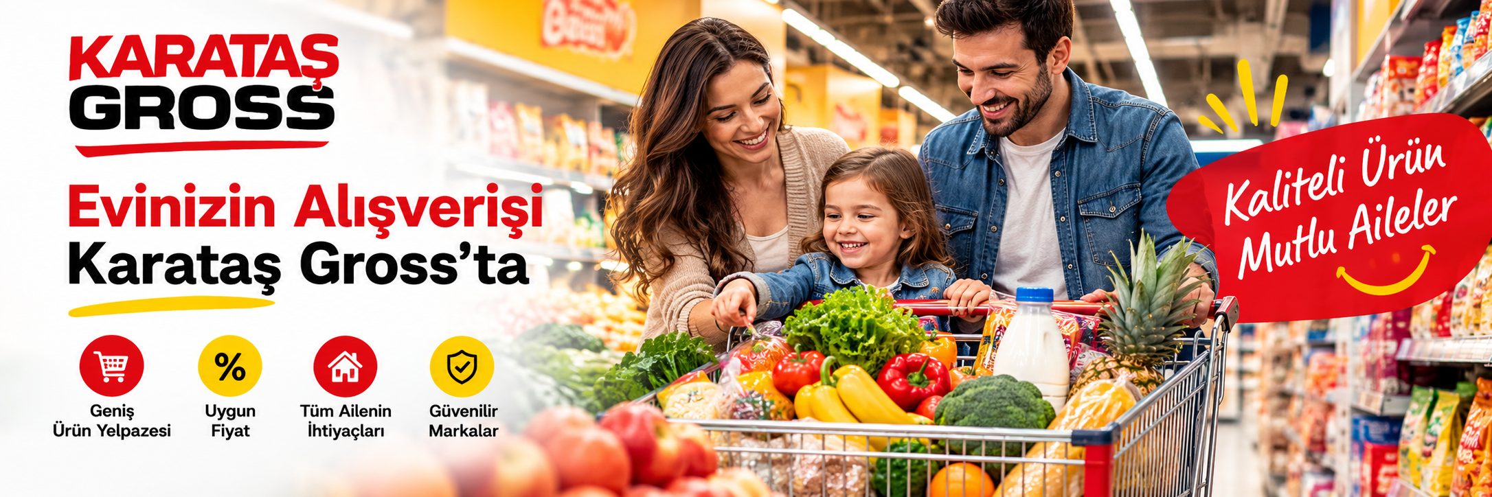 Karataş Gross aile alışverişi